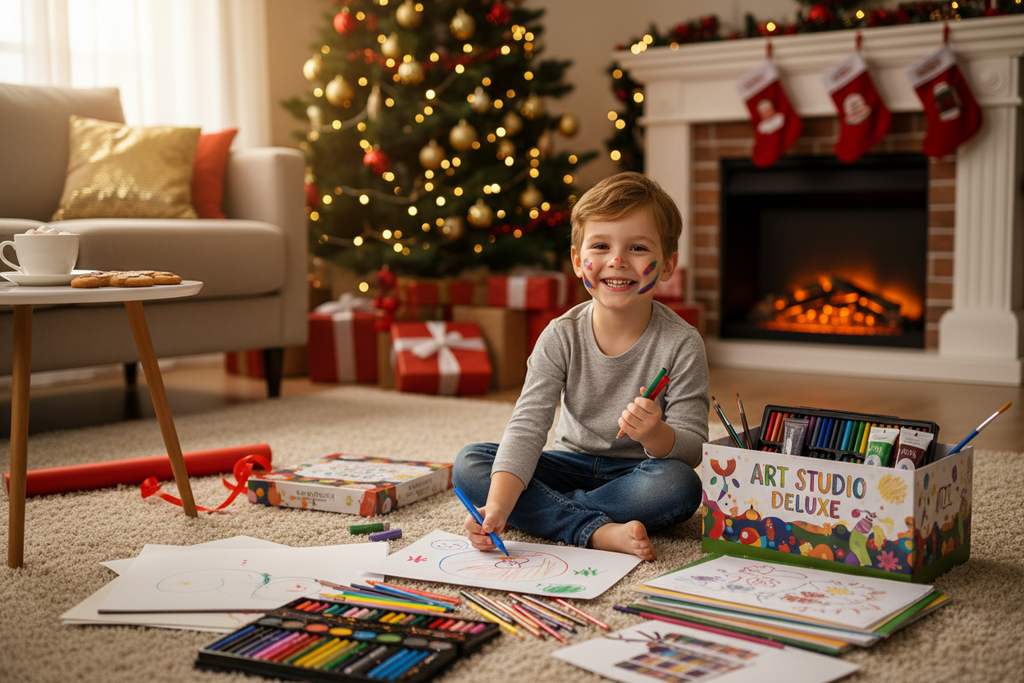 Kit créatif - Enfant créant