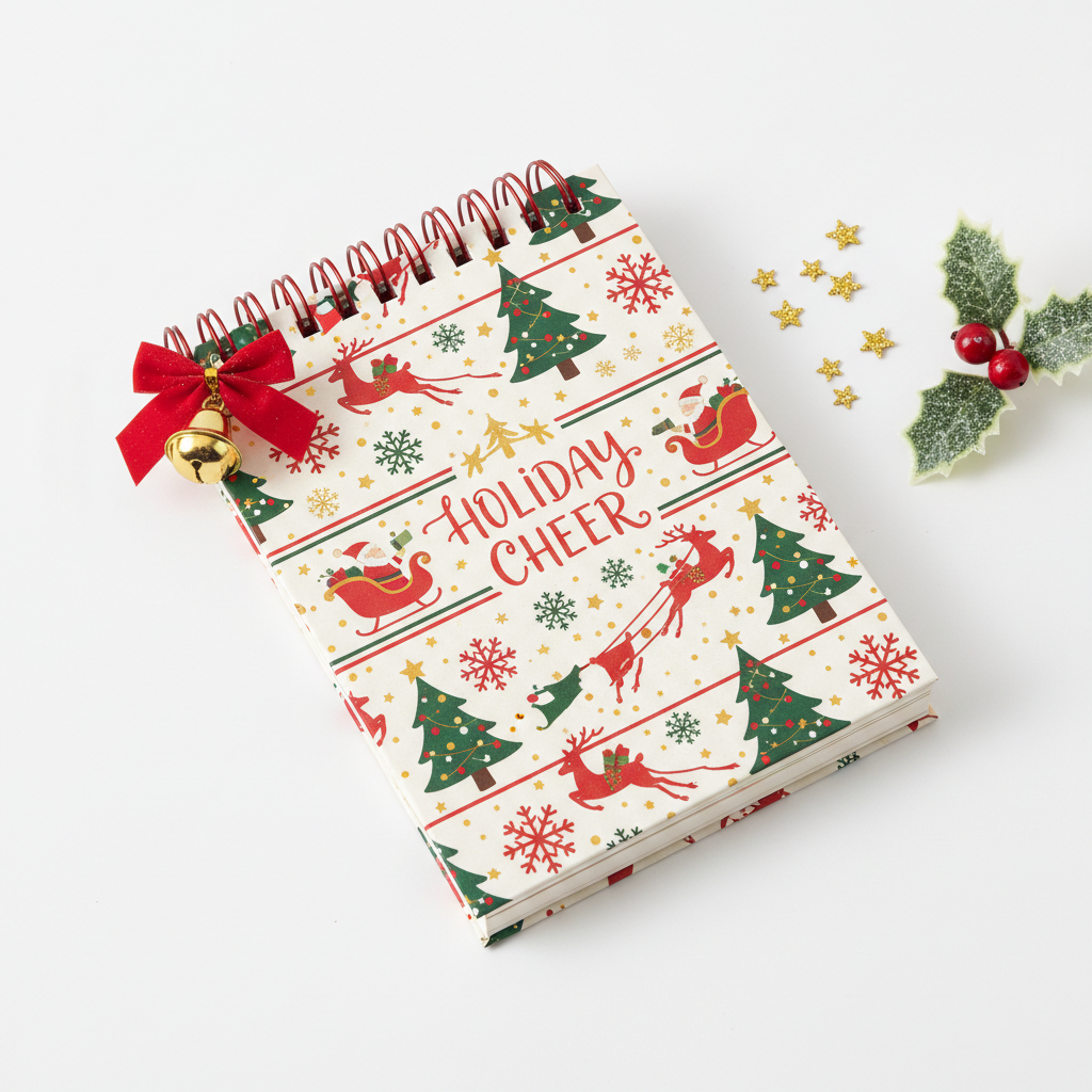 Mini Carnet de Notes Festif
